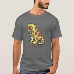 Pizzasaurus Rex Pizza och Dinosaur T Shirt