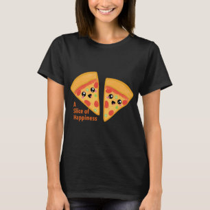 Pizzasbit med citat t shirt