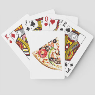 Pizzasegment Casinokort