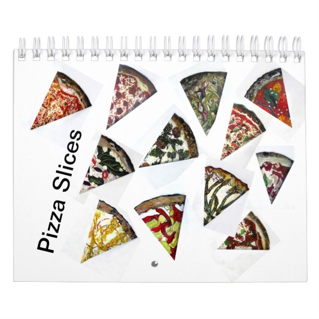 Pizzasegment Kalender (Omslag)