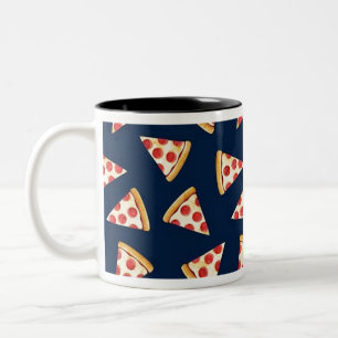 Pizzasegmentet på flottan Två-Tonad mugg