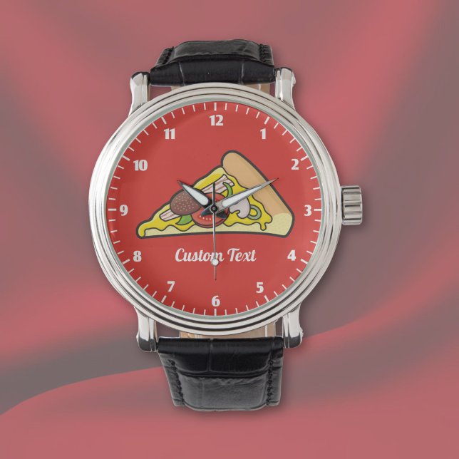 Pizzaskiva armbandsur (Skapare uppladdad)
