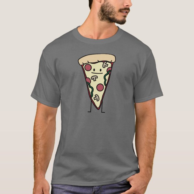 Pizzaskiva T Shirt (Framsida)