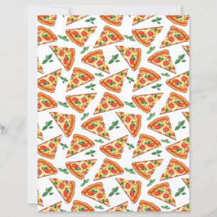 Pizzaskrapbokspapper