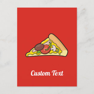 Pizzaslice vykort