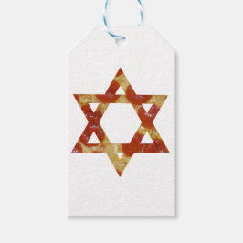 pizzastjärna av dråp presentetikett