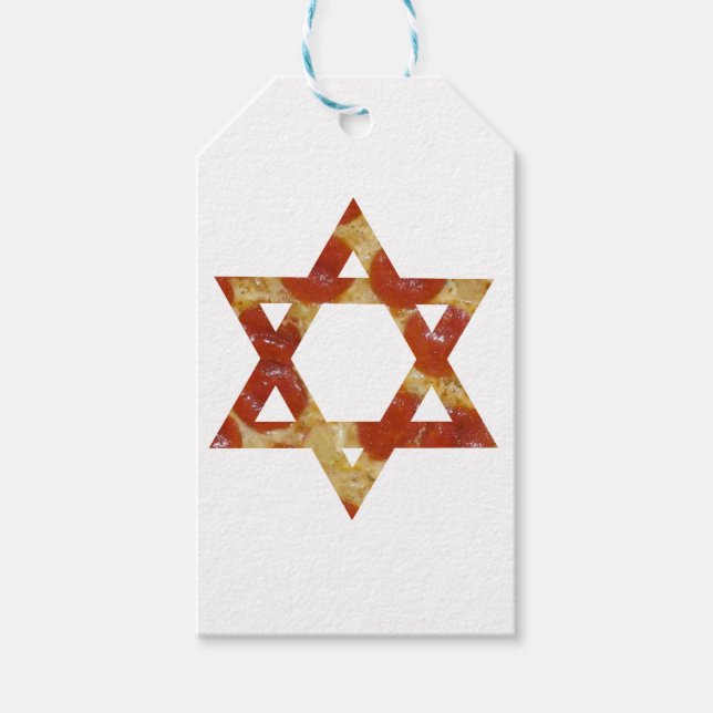 pizzastjärna av dråp presentetikett (Framsidan)