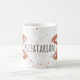 Pizzatarian Dubbla Pizza Kaffemugg