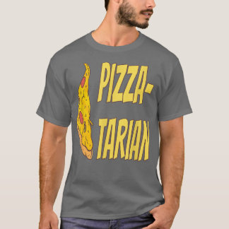 Pizzatarian Pizza Fan Fast Food Funny Pizza Lover  T Shirt