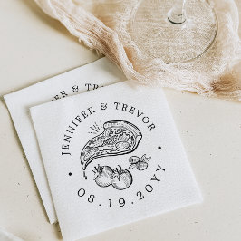 Pizzatematiserad gourmet | Servetter