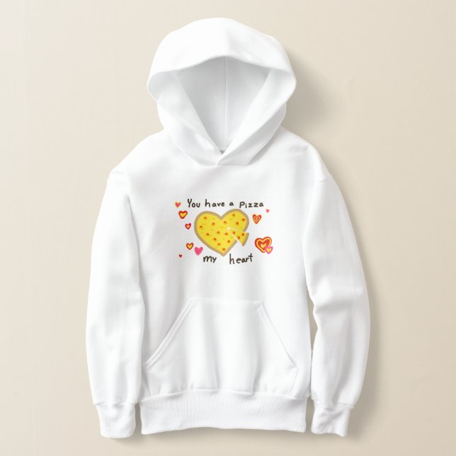 Pizzatröja T Shirt (Laydown)