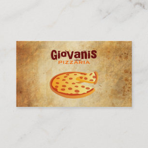 Pizzavisitkortar Visitkort
