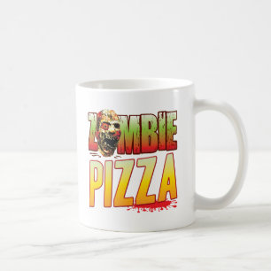 PizzaZombiehuvud Kaffemugg