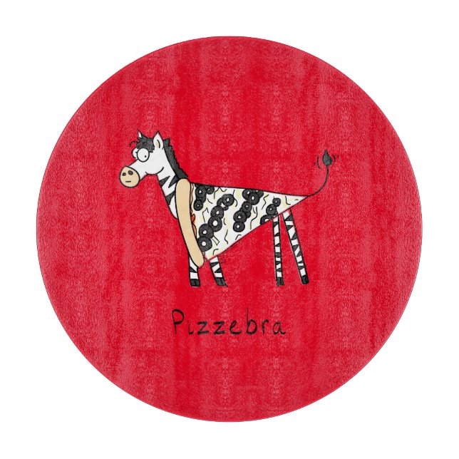 Pizzebra Pizza Zebra-skärstyrelsen (Framsidan)