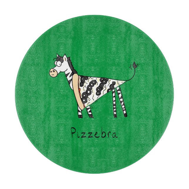 Pizzebra Pizza Zebra-skärstyrelsen (Framsidan)