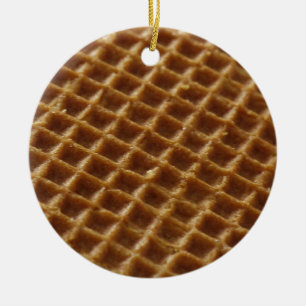 Pizzelle prydnad julgransprydnad keramik