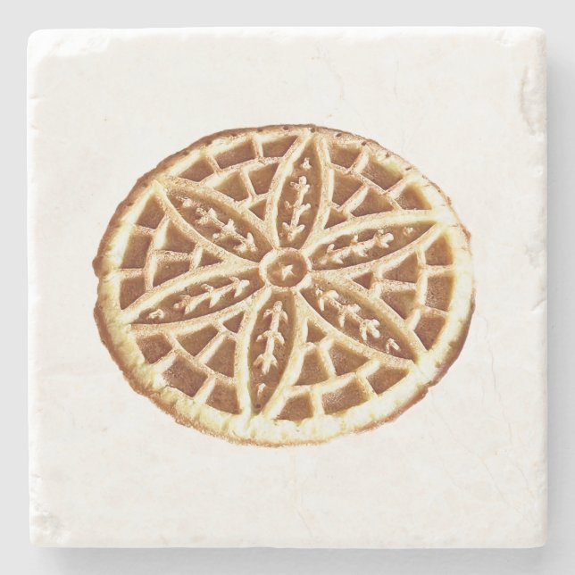 Pizzelle Stencilsatta Underlägg (Framsidan)