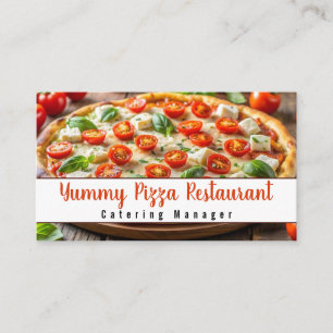 Pizzeria Catering Service Evenemang Visitkort