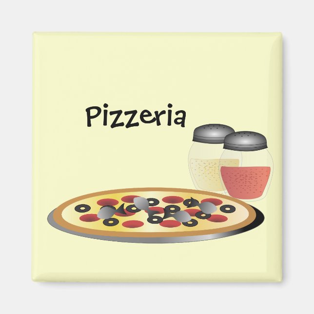 Pizzeria Magnet (Framsidan)