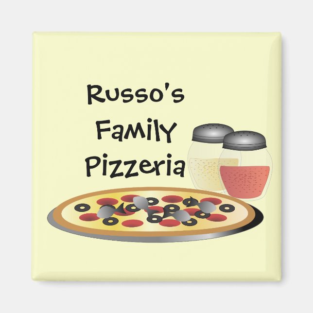 Pizzeria Magnet (Framsidan)