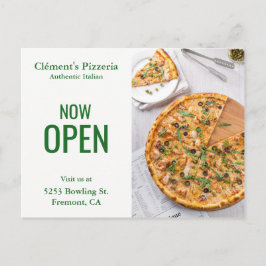 Pizzeria Öppnar | Nu Öppet | Direktreklam Vykort