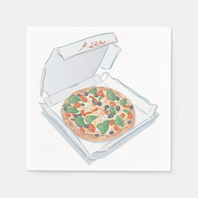 Pizzeria Pappersservett (Framsidan)