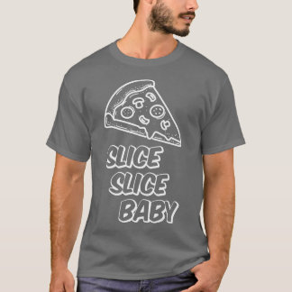 Pizzeria Slice Baby Pizza Paj 1304 T Shirt