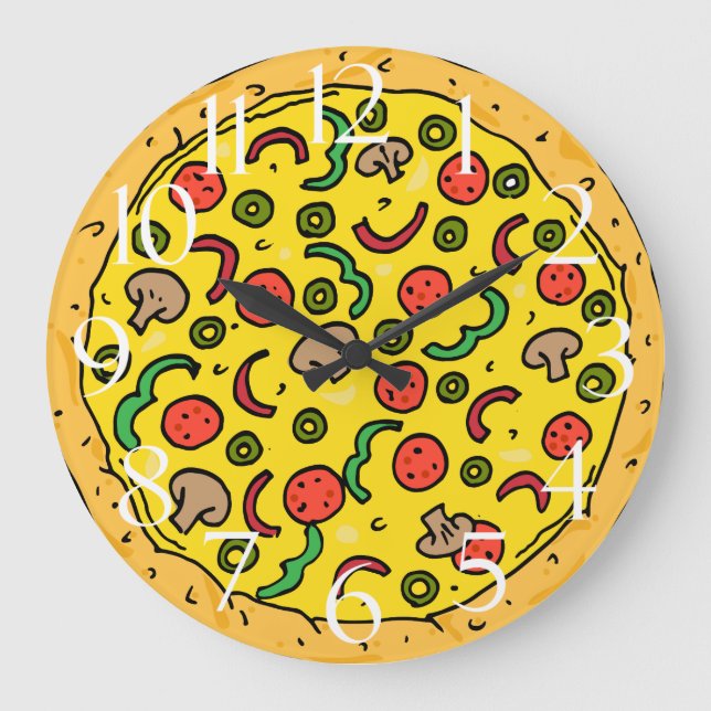 Pizzeria Trattoria Italiana Pizza Restaurant Stor Klocka (Framsida)
