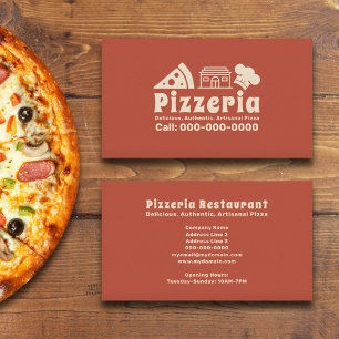 Pizzeria Visitkort