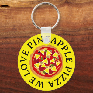 Pizzia pizzakakedjas älskare nyckelring