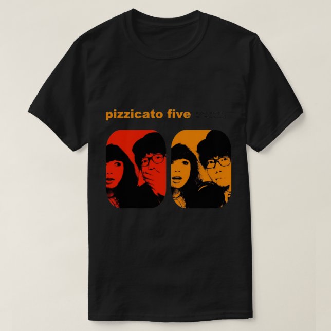 Pizzicato Fem kampanjbilder T Shirt (Design framsida)