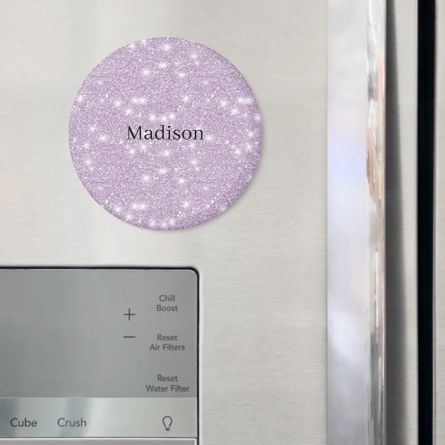 Pizzikrosa falskt glitter glittergnistrande magnet (In Situ (Fridge))