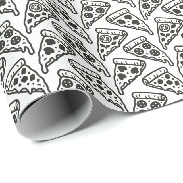 Pizzor Presentpapper (Rullad Hörn)