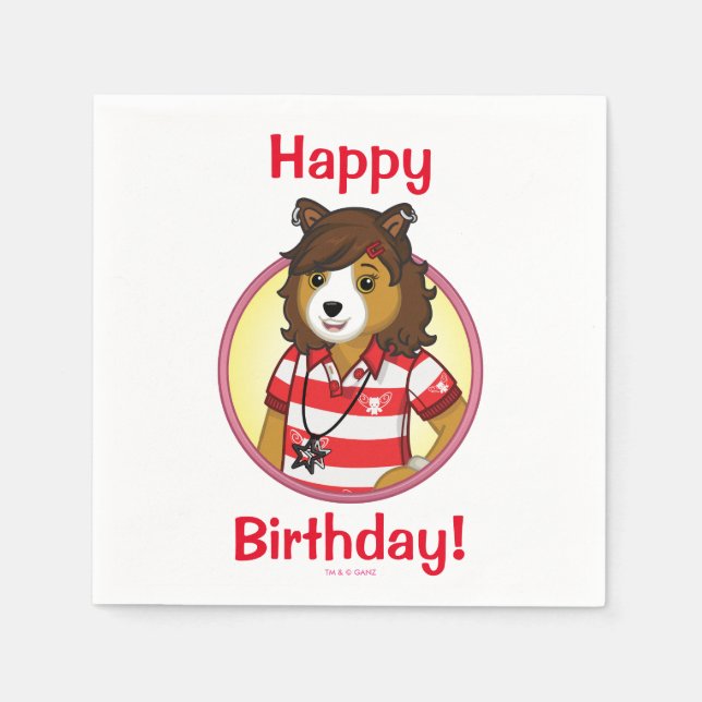 PJ Collie Pappersservett (Framsidan)