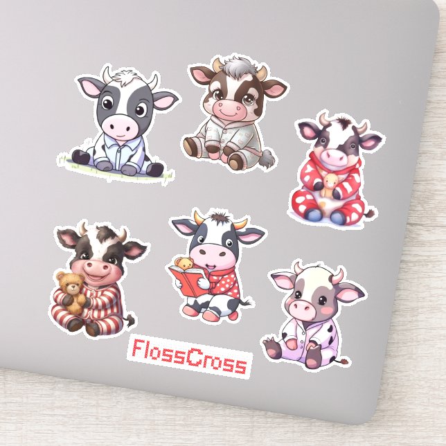 Pj-kosslaveri! Klistermärken (Detalj)