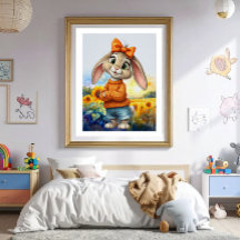 Pjattig kanin solfältsblomster 