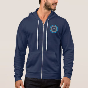 PJK Bella Zip Hoodie / Unisex / dolphin logotyp bl T Shirt