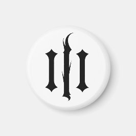 PJP-logotyp - Pierce Jackson Productions Merch Magnet