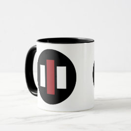 PJP-logotyp - Pierce Jackson Productions Merch Mugg