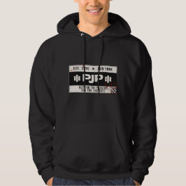 PJP Varningslogotyp -Pierce Jackson Productions Me Hoodie