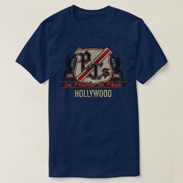PJs NightClub Hollywood 1961 T Shirt (Design framsida)