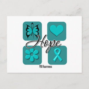 PKD Hope Kärlek Inspire Awareness Vykort