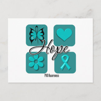 PKD Hope Kärlek Inspire Awareness Vykort