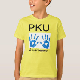 PKU-medvetenhet Barn 3/4 Sleeve Shirt Tee Shirt