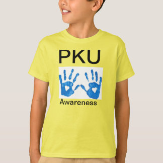 PKU-medvetenhet Barn 3/4 Sleeve Shirt Tee Shirt