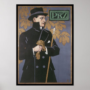 PKZ Vintage Apparat Ad Poster