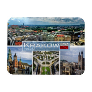 PL Polen Polska - Krakow - Magnet