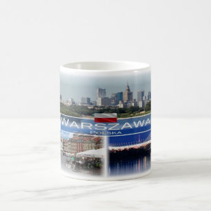 PL Polen Polska - Warszawa - Kaffemugg