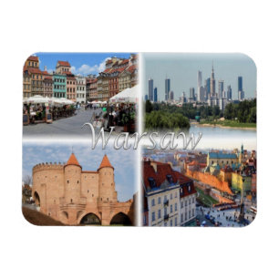PL Polen Polska - Warszawa - Magnet