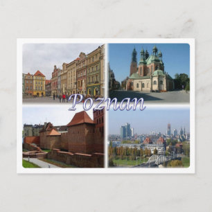 PL Polen - Poznan - Polska - Vykort